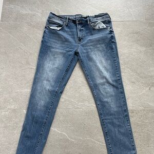 Arizona Jean Company Men's Blue Skinny Jeans 34x30